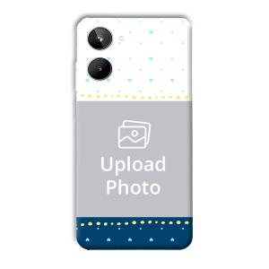 Cute Hearts Customized Printed Back Cover for Realme 10