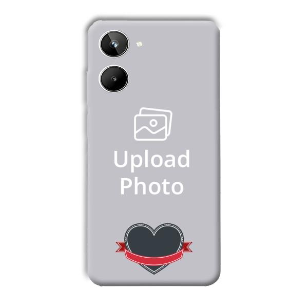 Heart Customized Printed Back Cover for Realme 10