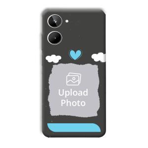 Love & Clouds Customized Printed Back Cover for Realme 10