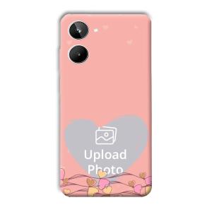 Small Hearts Customized Printed Back Cover for Realme 10