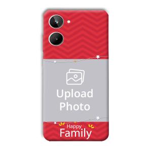 Happy Family Customized Printed Back Cover for Realme 10