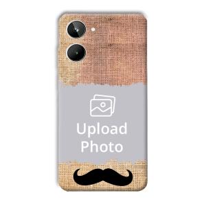 Moustache Customized Printed Back Cover for Realme 10
