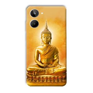 Golden Buddha Phone Customized Printed Back Cover for Realme 10