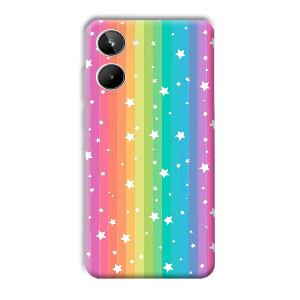 Starry Pattern Phone Customized Printed Back Cover for Realme 10