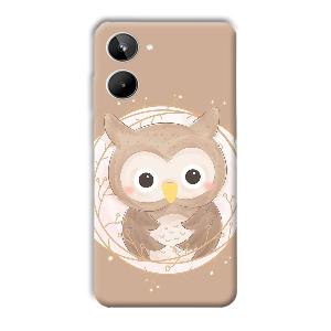 Owlet Phone Customized Printed Back Cover for Realme 10