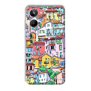 Colorful Alley Phone Customized Printed Back Cover for Realme 10