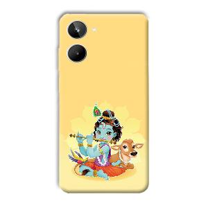Baby Krishna Phone Customized Printed Back Cover for Realme 10