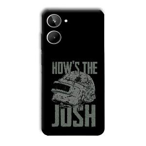 How's The Josh Phone Customized Printed Back Cover for Realme 10