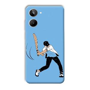 Cricketer Phone Customized Printed Back Cover for Realme 10