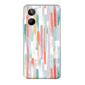 Light Paint Stroke Phone Customized Printed Back Cover for Realme 10