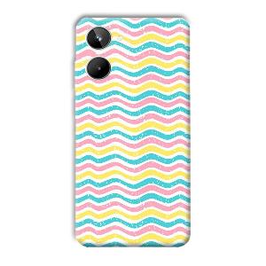 Wavy Designs Phone Customized Printed Back Cover for Realme 10