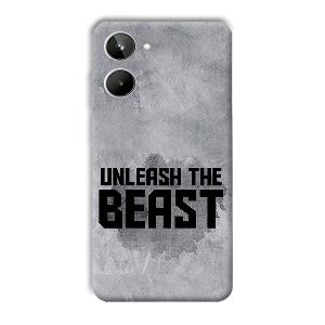 Unleash The Beast Phone Customized Printed Back Cover for Realme 10