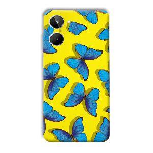 Butterflies Phone Customized Printed Back Cover for Realme 10