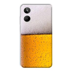Beer Design Phone Customized Printed Back Cover for Realme 10