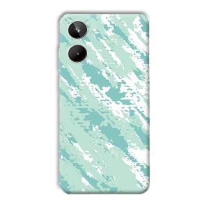 Sky Blue Design Phone Customized Printed Back Cover for Realme 10