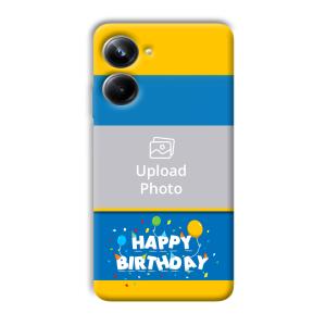 Happy Birthday Customized Printed Back Cover for Realme 10 pro 5g