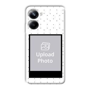 White Background  Customized Printed Back Cover for Realme 10 pro 5g