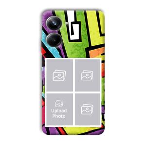 Pop of Colors Customized Printed Back Cover for Realme 10 pro 5g
