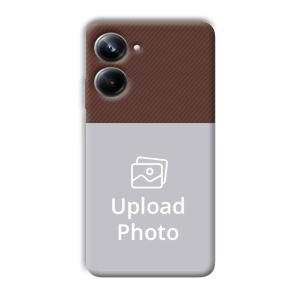 Brown Customized Printed Back Cover for Realme 10 pro 5g