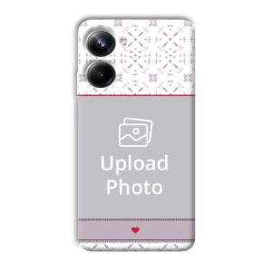 Fabric Print Customized Printed Back Cover for Realme 10 pro 5g