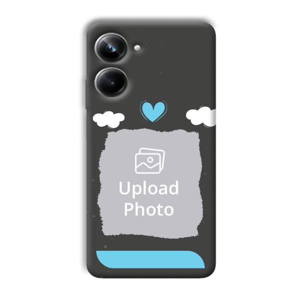 Love & Clouds Customized Printed Back Cover for Realme 10 pro 5g