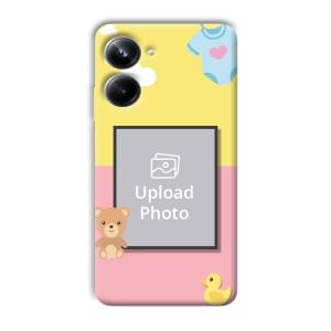Teddy Bear Baby Design Customized Printed Back Cover for Realme 10 pro 5g
