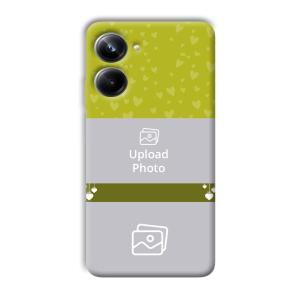 Moss Green Customized Printed Back Cover for Realme 10 pro 5g