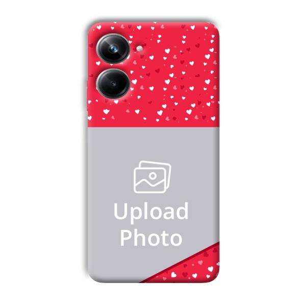 Dark Pink Customized Printed Back Cover for Realme 10 pro 5g