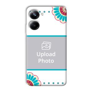 Floral  Customized Printed Back Cover for Realme 10 pro 5g