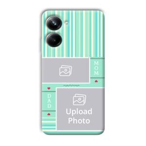 Mom Dad Customized Printed Back Cover for Realme 10 pro 5g