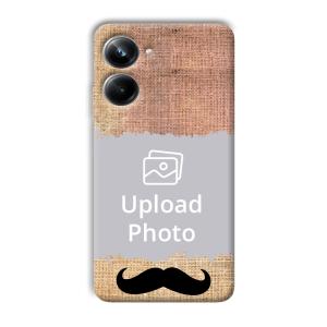 Moustache Customized Printed Back Cover for Realme 10 pro 5g