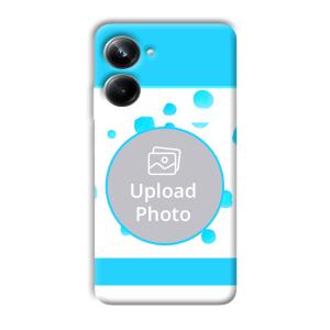 Bluish Customized Printed Back Cover for Realme 10 pro 5g