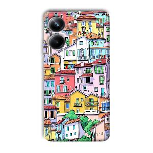 Colorful Alley Phone Customized Printed Back Cover for Realme 10 pro 5g