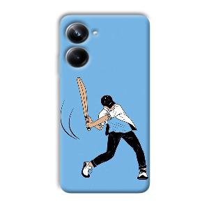 Cricketer Phone Customized Printed Back Cover for Realme 10 pro 5g