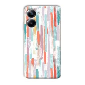 Light Paint Stroke Phone Customized Printed Back Cover for Realme 10 pro 5g