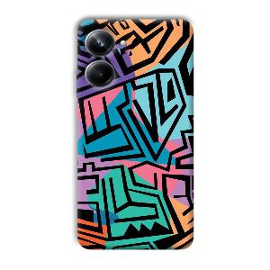 Patterns Phone Customized Printed Back Cover for Realme 10 pro 5g