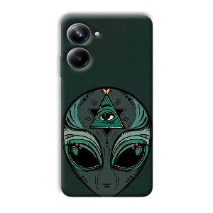 Alien Phone Customized Printed Back Cover for Realme 10 pro 5g