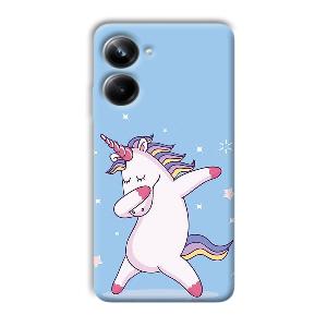Unicorn Dab Phone Customized Printed Back Cover for Realme 10 pro 5g
