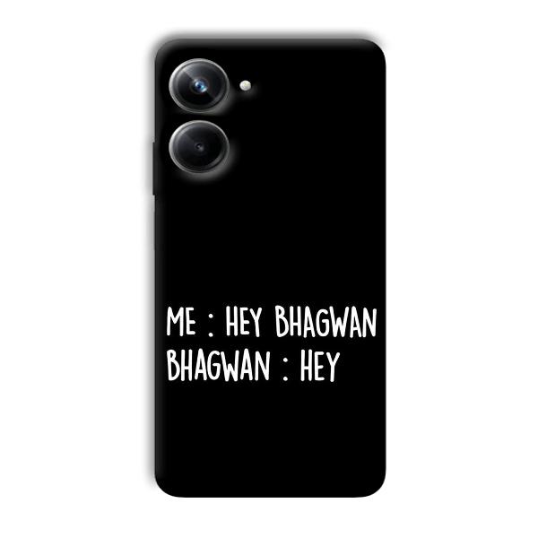 Hey Bhagwan Phone Customized Printed Back Cover for Realme 10 pro 5g