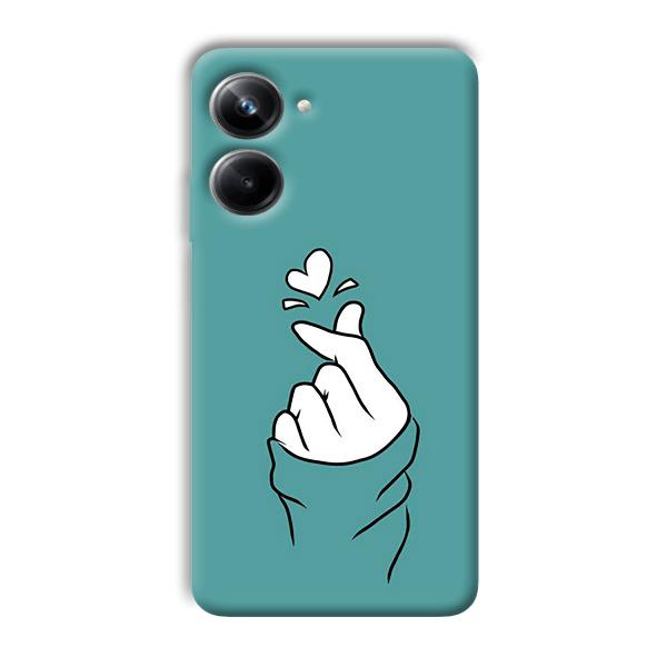 Korean Love Design Phone Customized Printed Back Cover for Realme 10 pro 5g