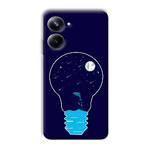 Night Bulb Phone Customized Printed Back Cover for Realme 10 pro 5g