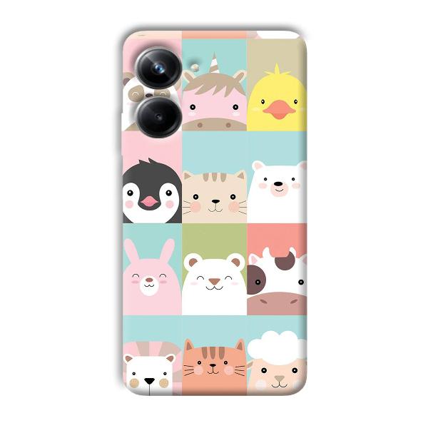 Kittens Phone Customized Printed Back Cover for Realme 10 pro 5g
