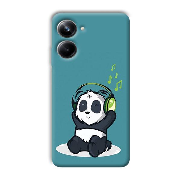 Panda  Phone Customized Printed Back Cover for Realme 10 pro 5g