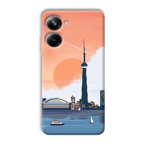 City Design Phone Customized Printed Back Cover for Realme 10 pro 5g