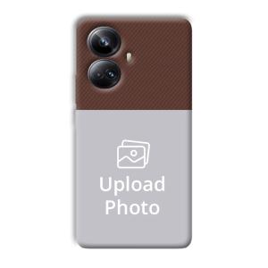 Brown Customized Printed Back Cover for Realme 10 pro plus 5g