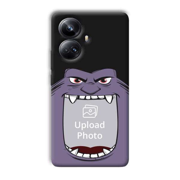 Purple Monster Customized Printed Back Cover for Realme 10 pro plus 5g
