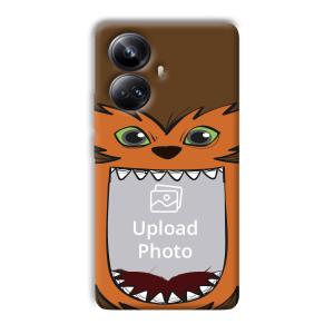 Monkey Monster Customized Printed Back Cover for Realme 10 pro plus 5g