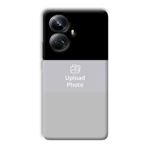 Black & Grey Customized Printed Back Cover for Realme 10 pro plus 5g