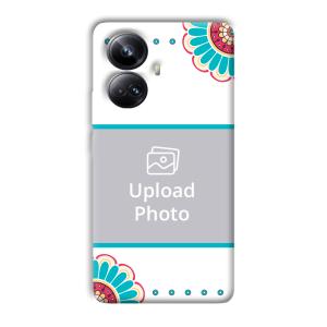 Floral  Customized Printed Back Cover for Realme 10 pro plus 5g