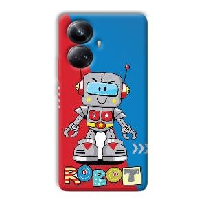 Robot Phone Customized Printed Back Cover for Realme 10 pro plus 5g
